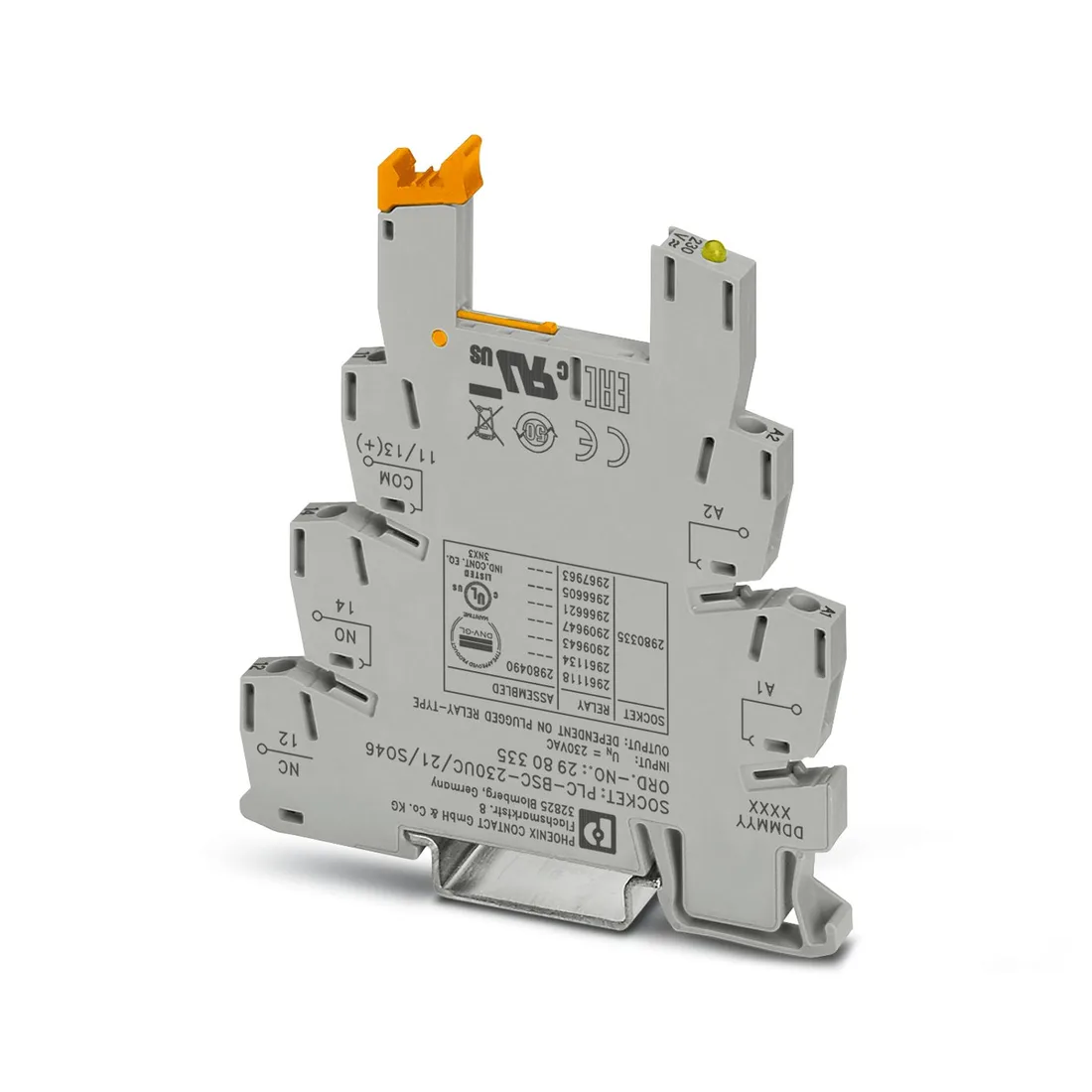 Базовый модуль - PLC-BSC-230UC/21/SO46 2980335 Phoenix Contact 2980335