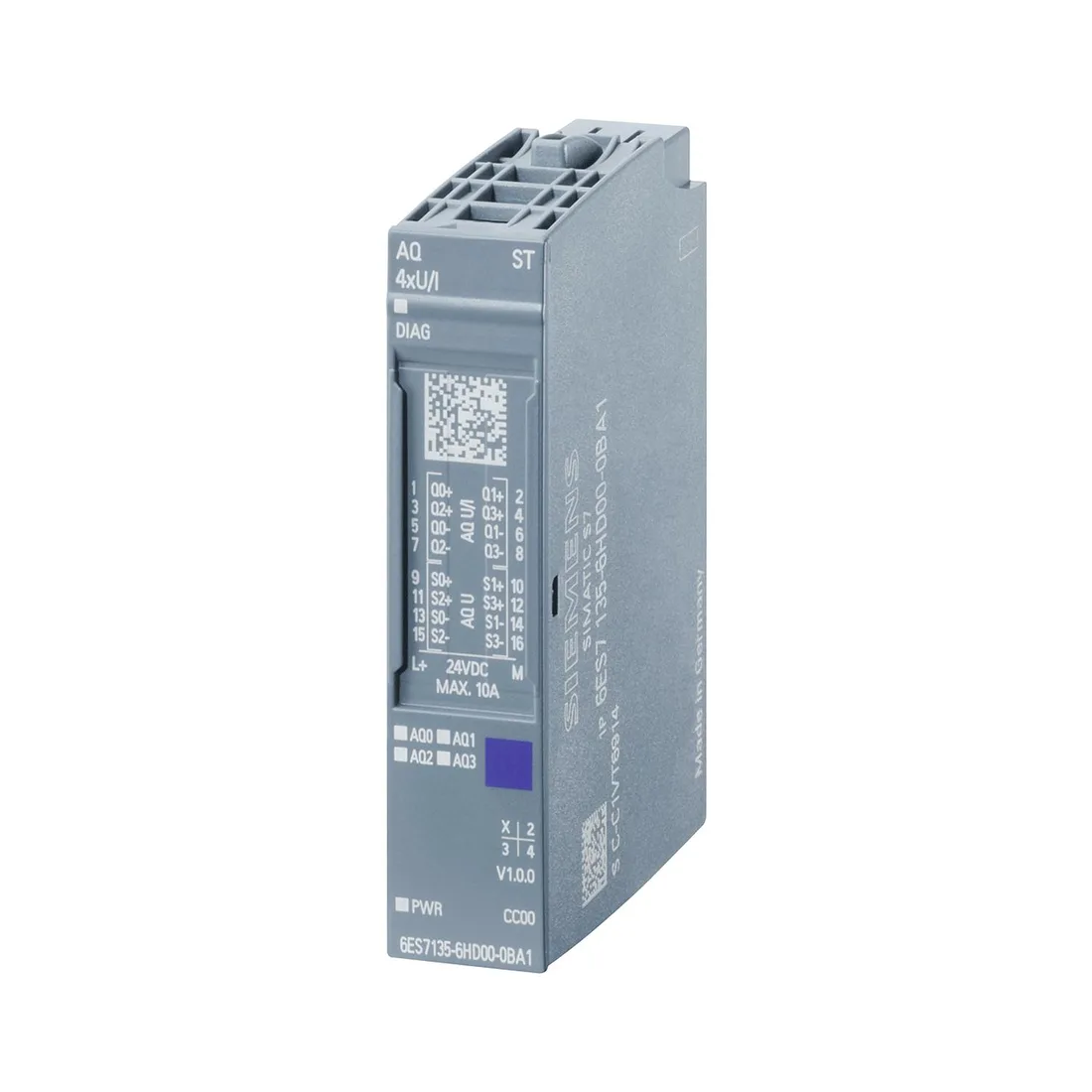 Модуль аналогового вывода SIMATIC ET 200SP 6ES7135-6HD00-0BA1 Siemens 6ES7135-6HD00-0BA1