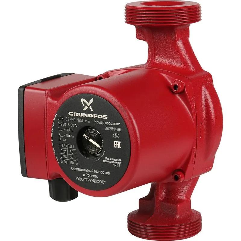 Циркуляционный насос Grundfos UPS 32-60 180мм