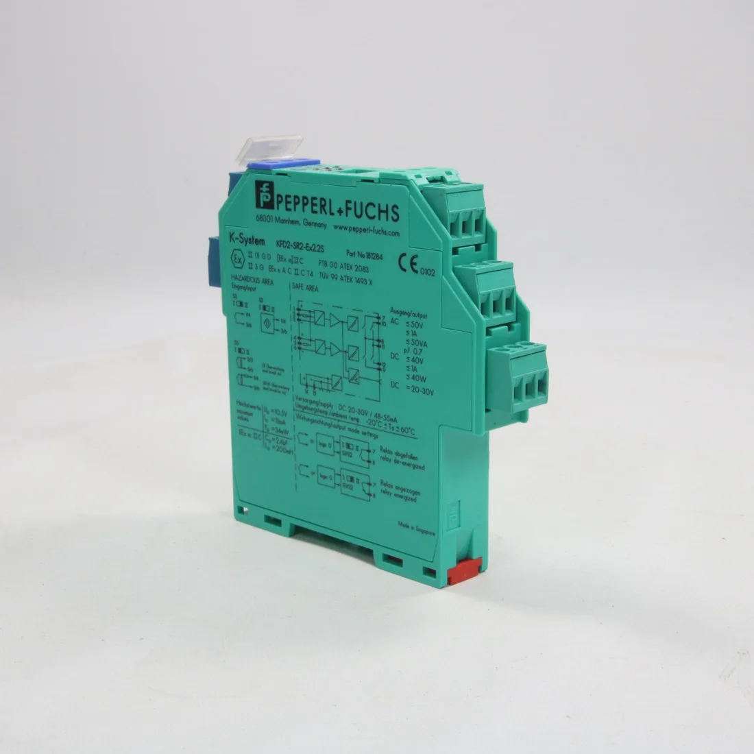 Барьер искрозащиты KFD2-SR2-EX2.2S Pepperl+Fuchs KFD2-SR2-EX2.2S