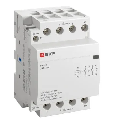 Контактор EKF PROxima КМЭ 40А 230В km-3-40-230-pro