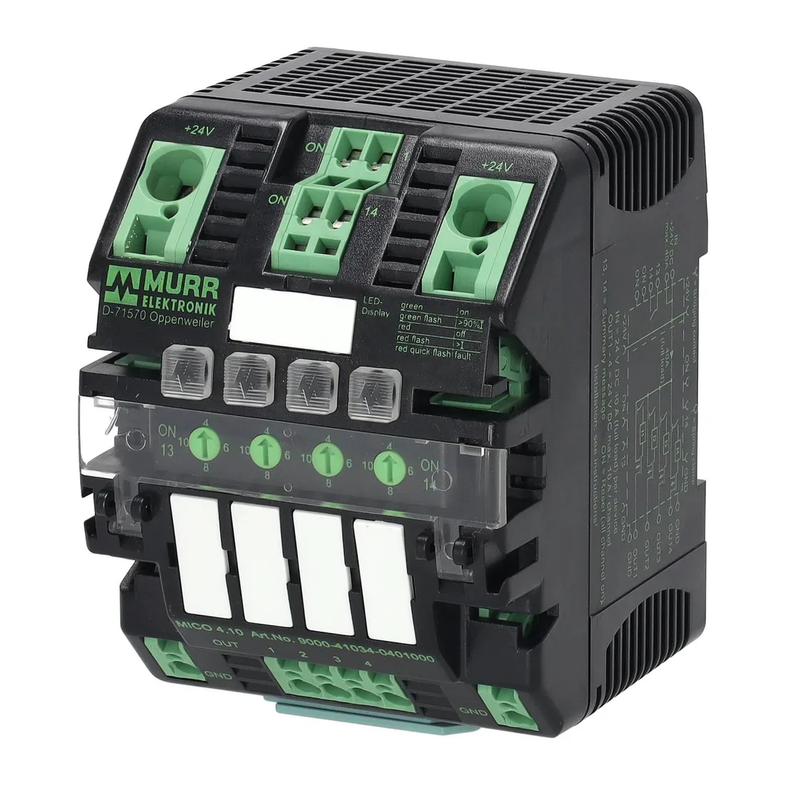 Power supply Murr MICO PRO load protection 4ch MICO-PRO-4.10