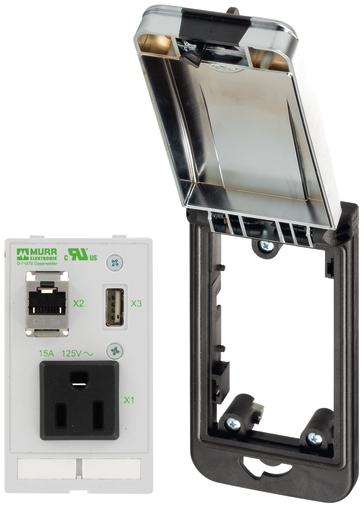 Murr 电源连接器 modlink MSDD 面板式 MODLINK-MSDD-4000