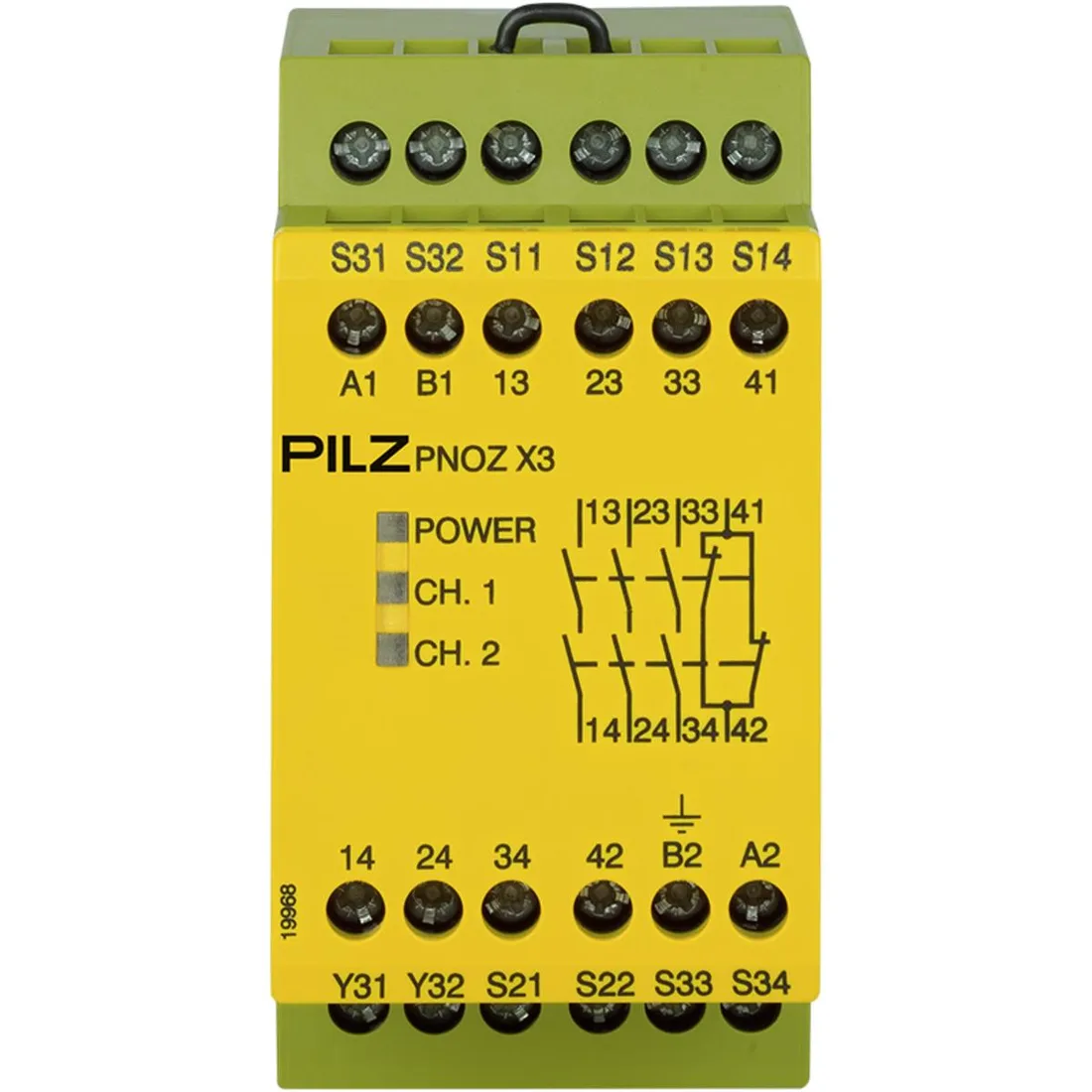 Реле безопасности Pilz PNOZ X3 24VAC/DC PNOZ-X3-774310