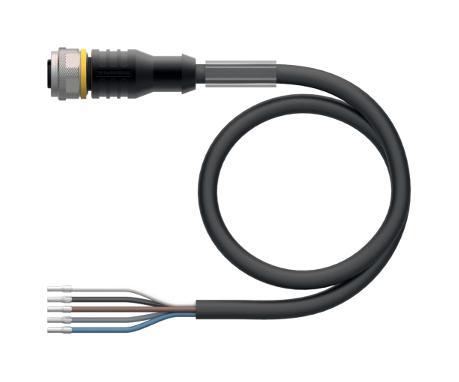 Cable connector Turck RKC4.4T M12 4-pin (2m) RKC4.4T-2
