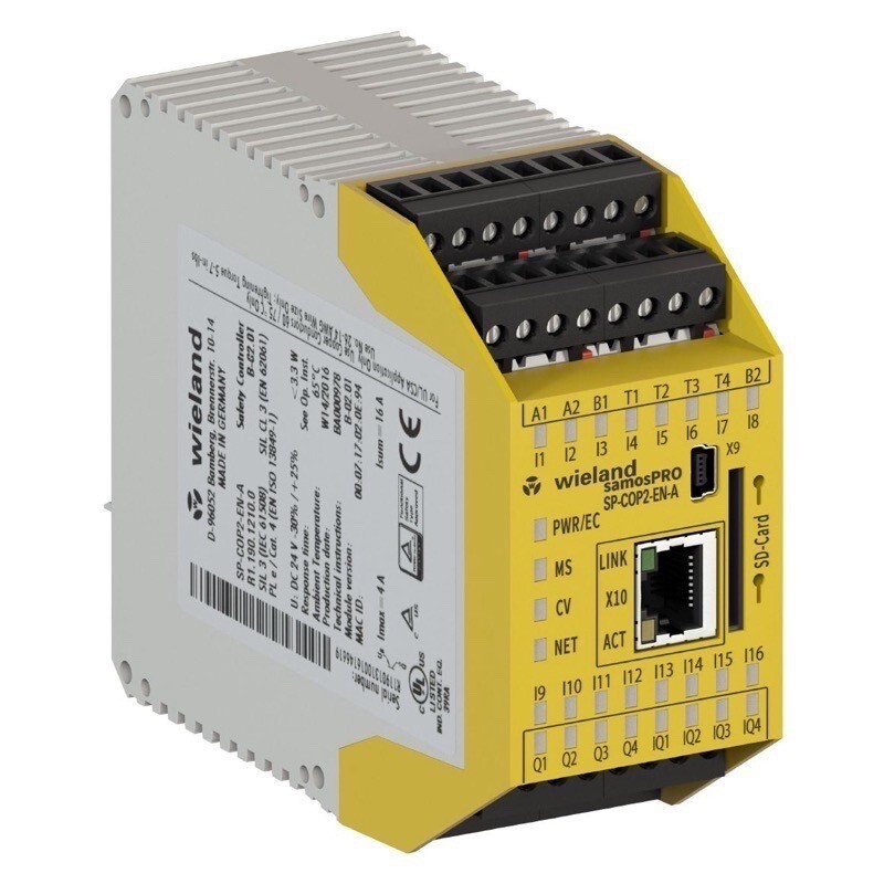 Контроллер безопасности Wieland samos PRO COMPACT SP-COP2-ENI